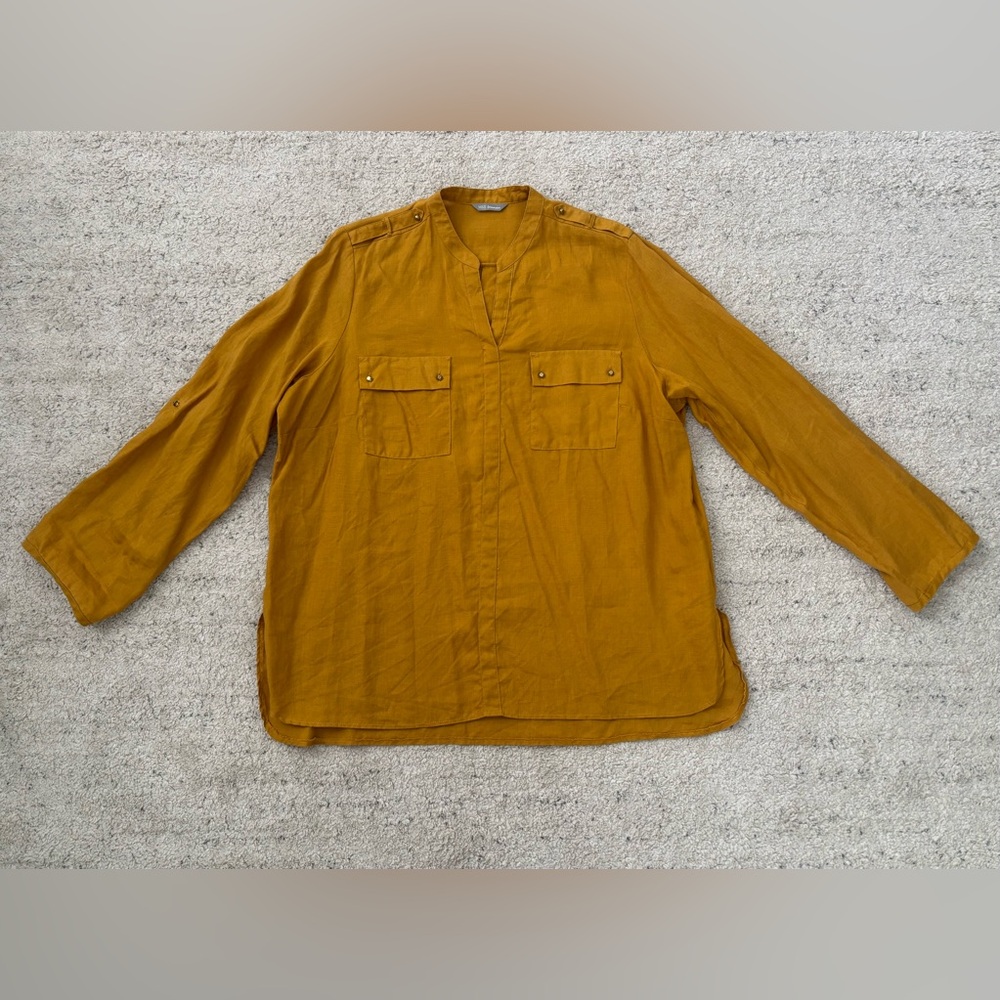 M&S Linen Tunic - Picture 2 of 7